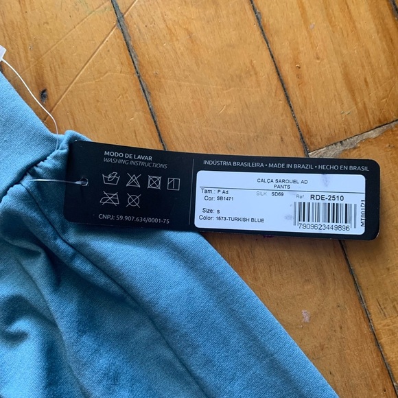 So Danca harem teal pants nwt - Picture 6 of 10